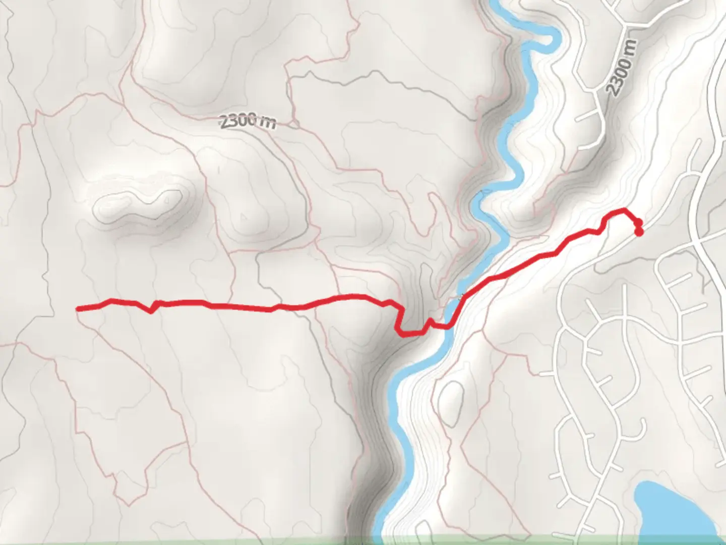 An image depicting the trail Powerline Trail and its surrounding area.