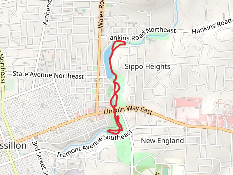 Sippo Creek and Reservoir Loop