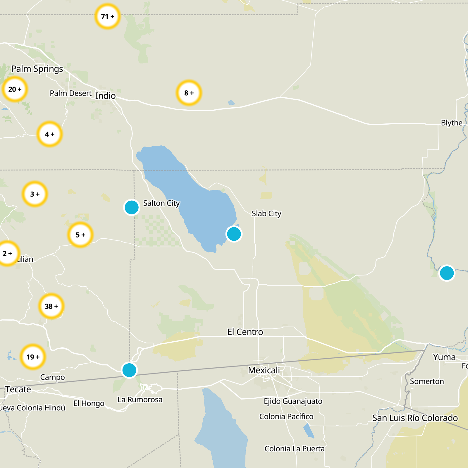 Imperial County Static Map