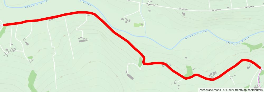 Craignamaddy Circuit stage 2 Map