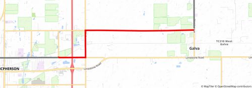 American Discovery Trail South Route stage 181 Map