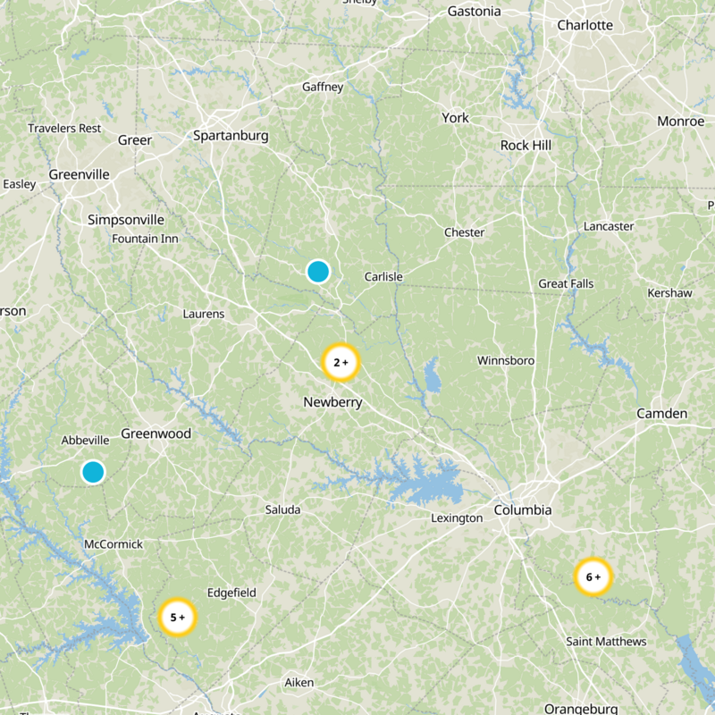 Newberry County Static Map