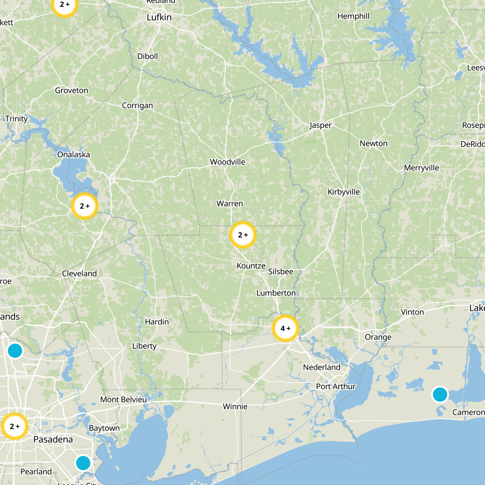 Hardin County Static Map