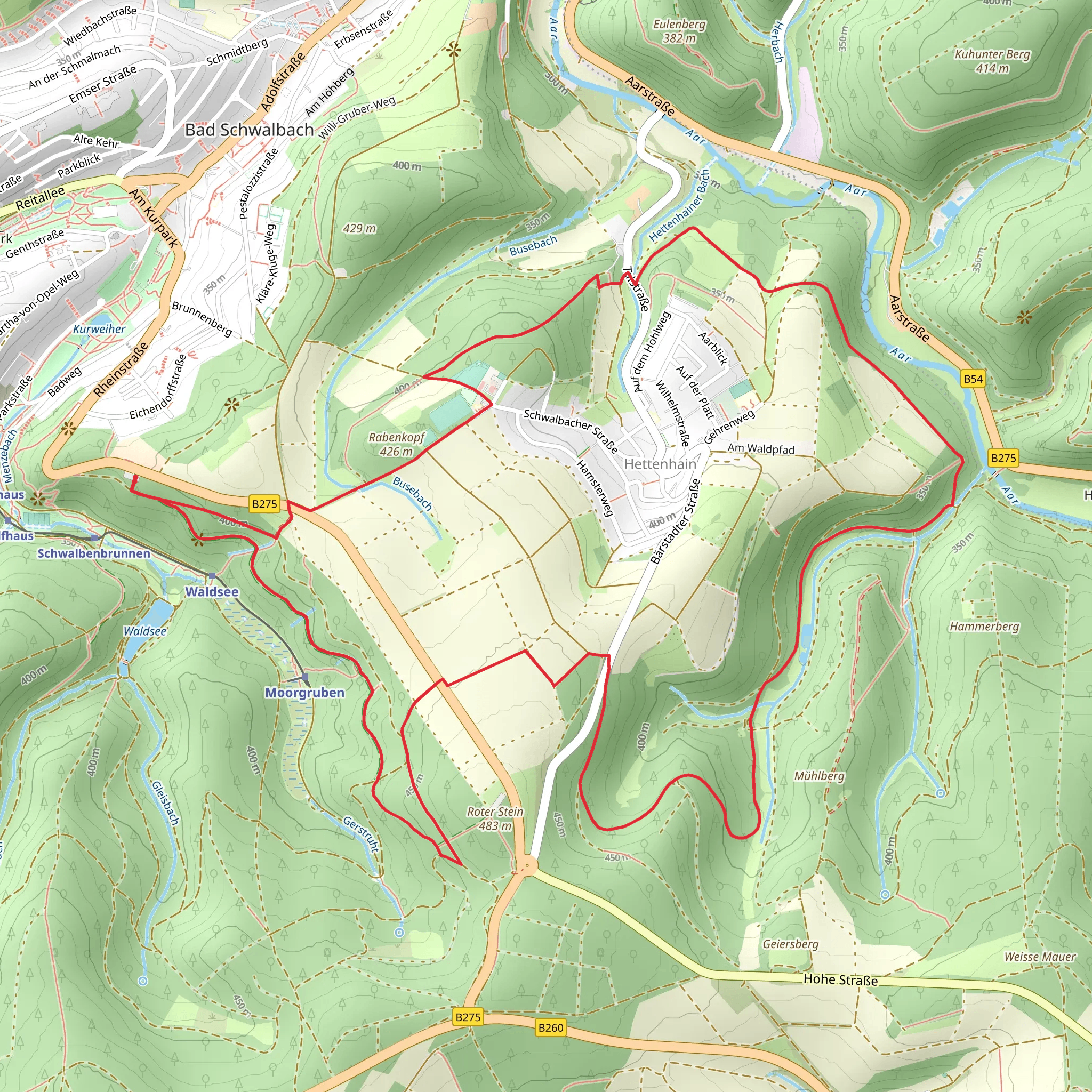 Schwalbentour Gerhards Augenblicke mobile static map