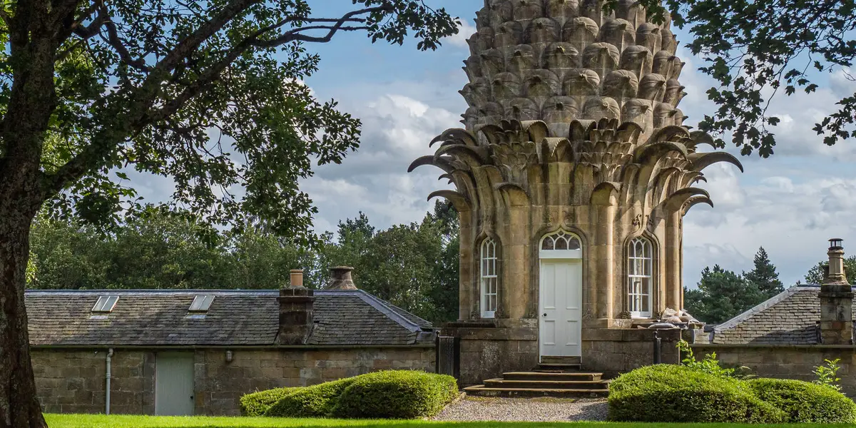The Pineapple and Dunmore Estate near Airth