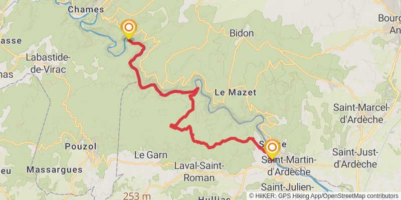 HexaTrek stage 96 Map