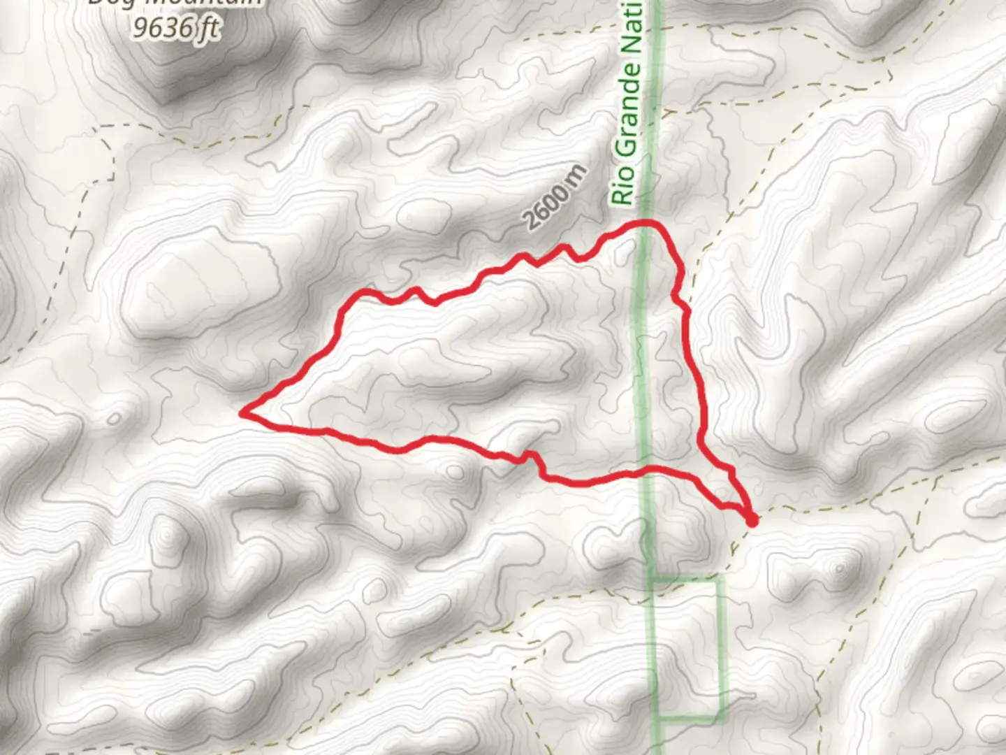 An image depicting the trail Deadman Loop Trail and its surrounding area.