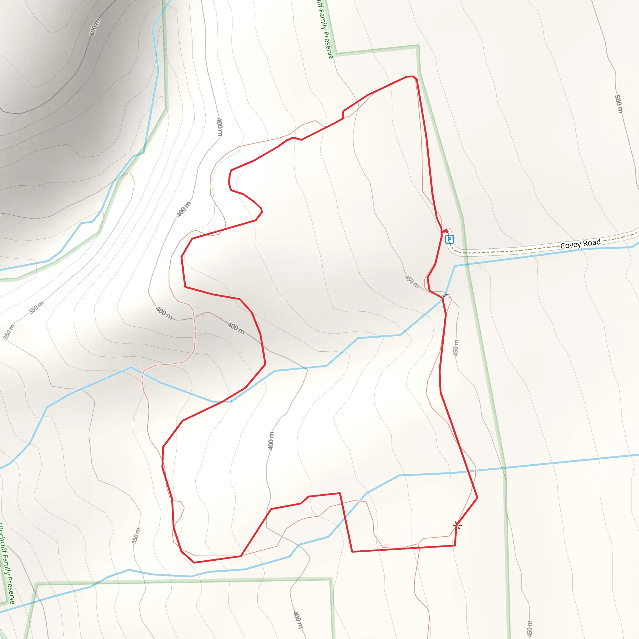 Covey Road Loop mobile static map