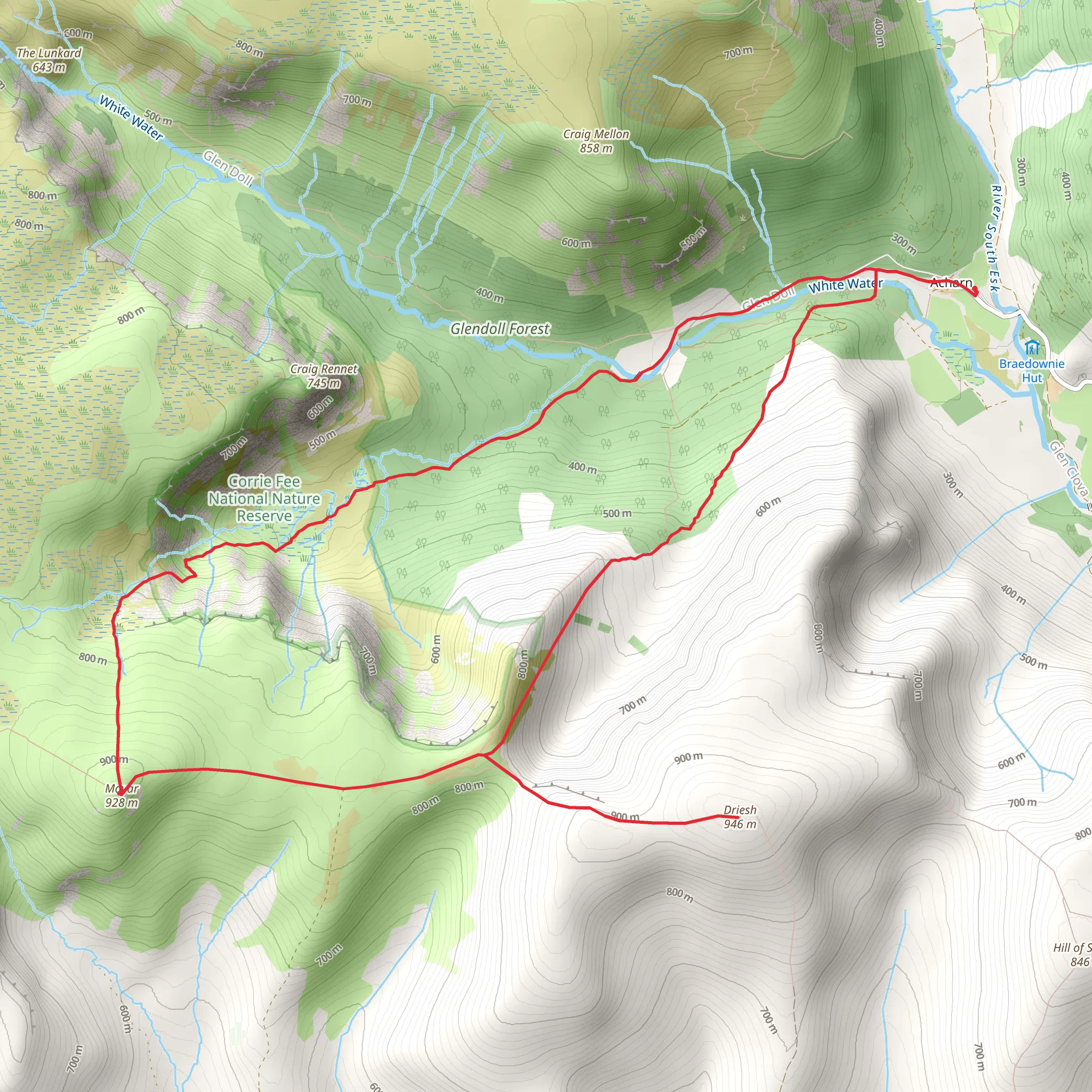 Mayar and Driesh mobile static map