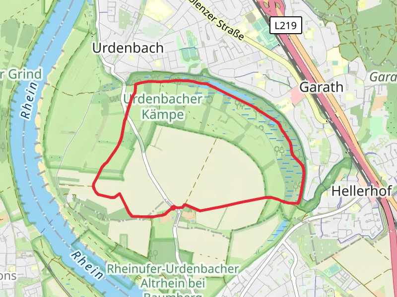 Duesseldorfer Weg and Rund um Monheim Loop
