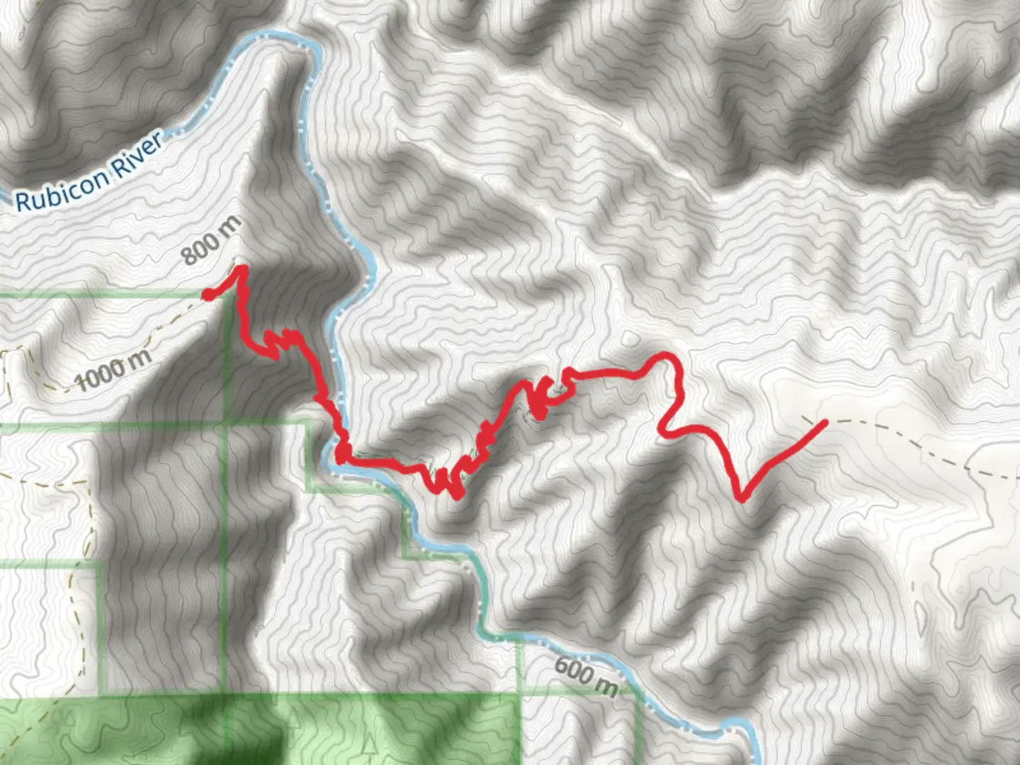 An image depicting the trail Nevada Point Trail and its surrounding area.