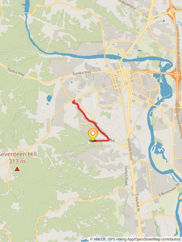 Blue Gravel Mine Trail