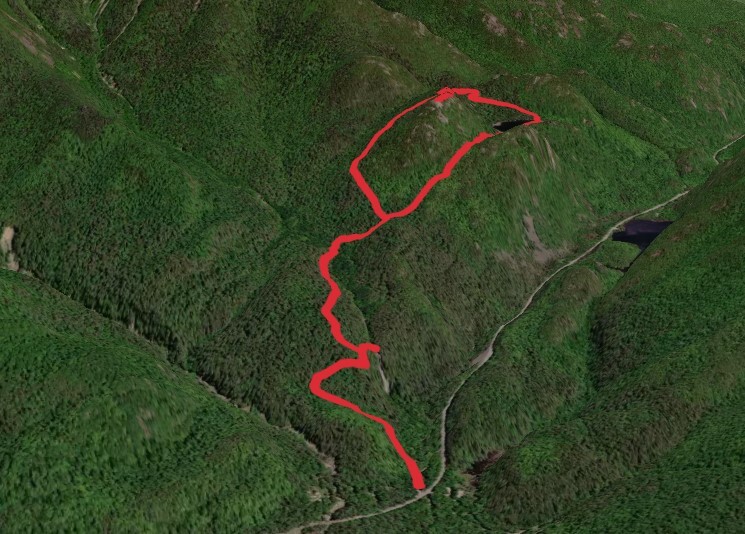 Nubble, Roaring Brook Falls and Giant Washbowl Loop