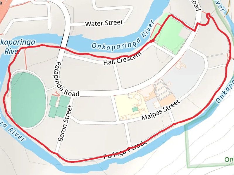 Old Noarlunga Riverbank Walking Loop Track