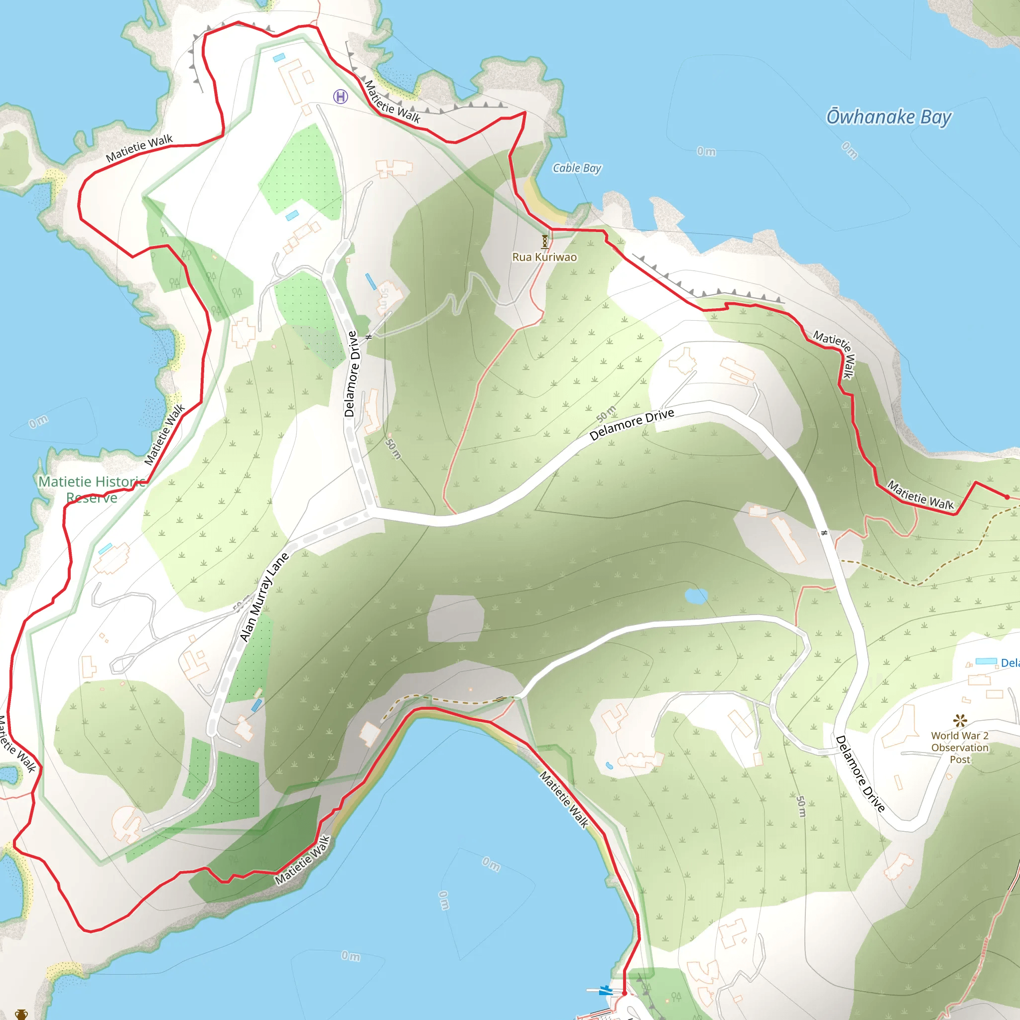 Matietie Walk mobile static map
