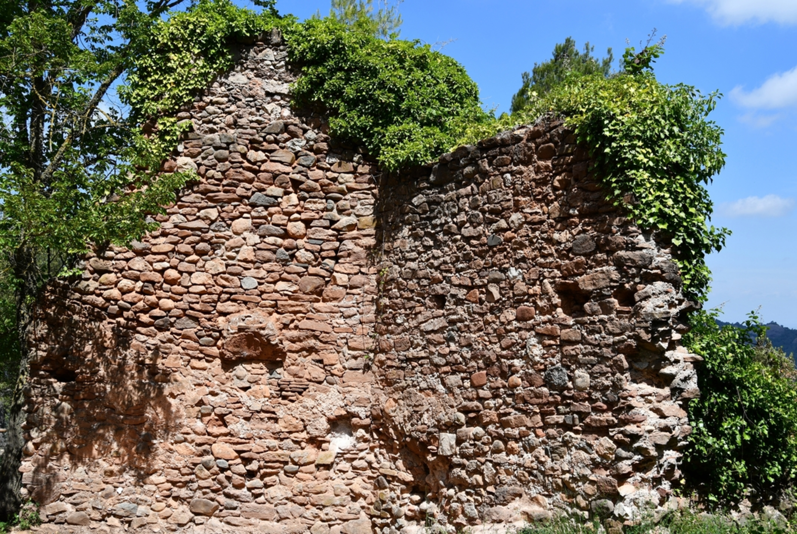 An image depicting the trail The Font de la Portella SL C 63 and its surrounding area.