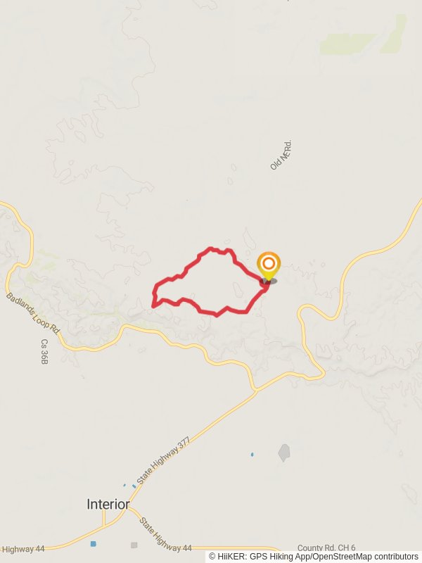 Medicine Root Trail and Castle Trail Loop