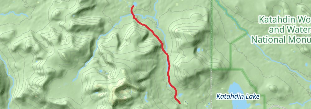 Northwest Basin, Helen Taylor, and Russell Pond Loop stage 3 Map