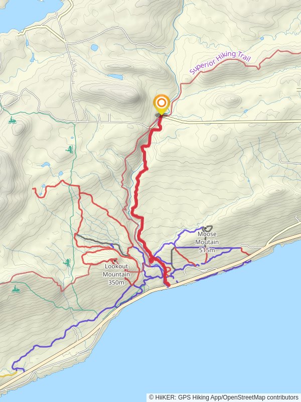Superior Hiking Trail - Cascade River Loop