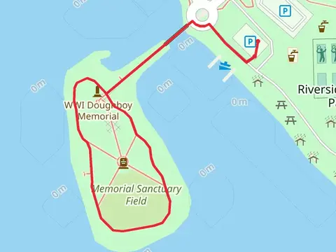 Veteran's Memorial Island Sanctuary Loop