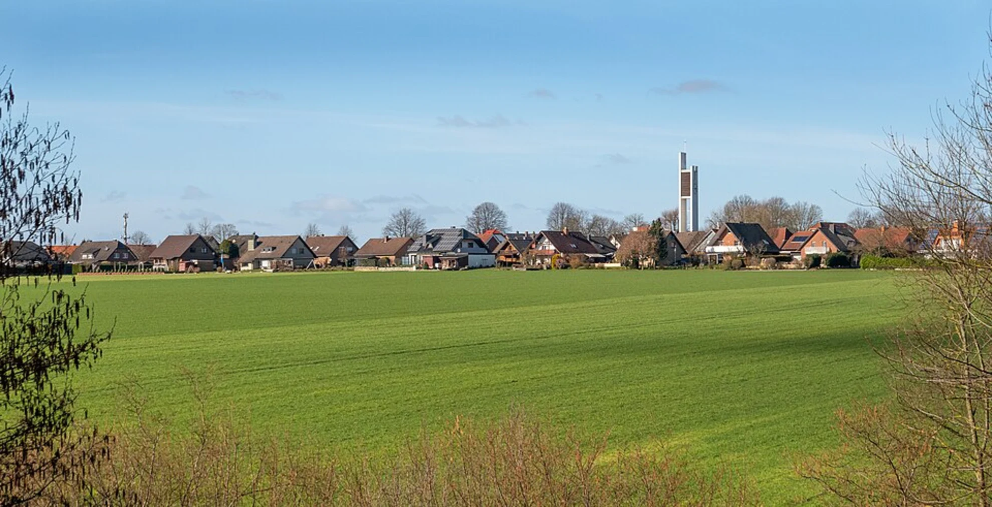 An image depicting the trail Bad Salzuflen Loop and its surrounding area.