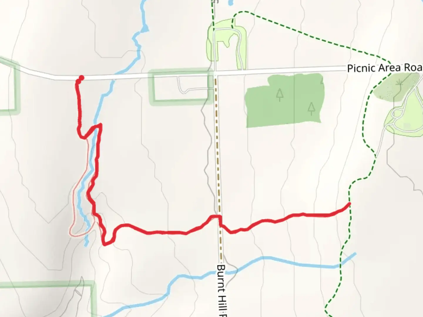An image depicting the trail Ravine Trail and its surrounding area.