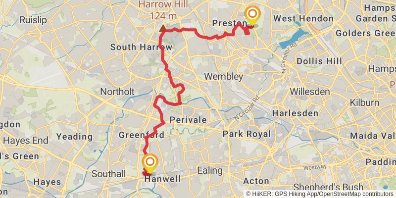 Capital Ring stage 4 Map