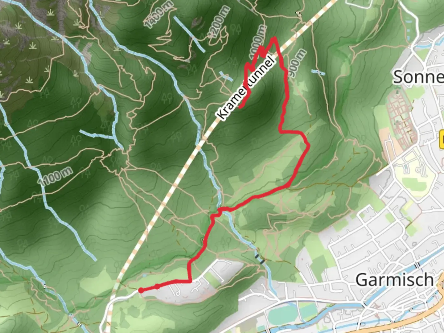 An image depicting the trail St Martin am Grasberg Out and Back and its surrounding area.