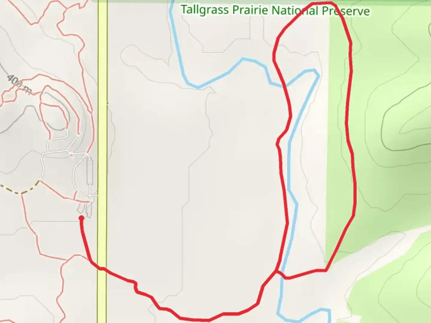An image depicting the trail Fox Creek Loop Trail and its surrounding area.