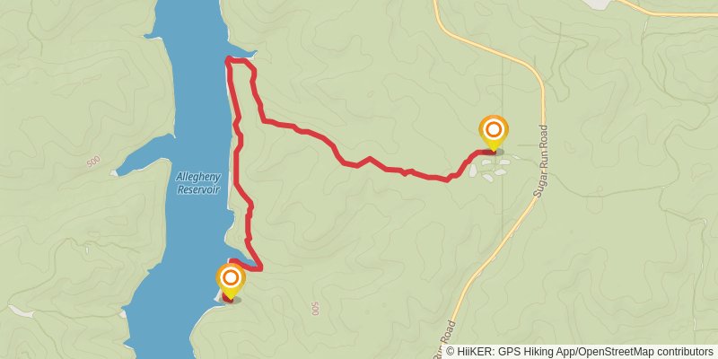 Tracy Ridge Loop stage 2 Map