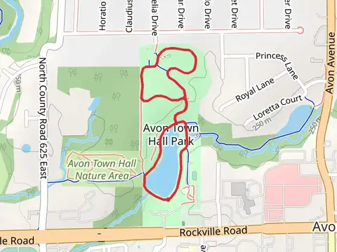 Avon Town Hall Park and Lake View Loop
