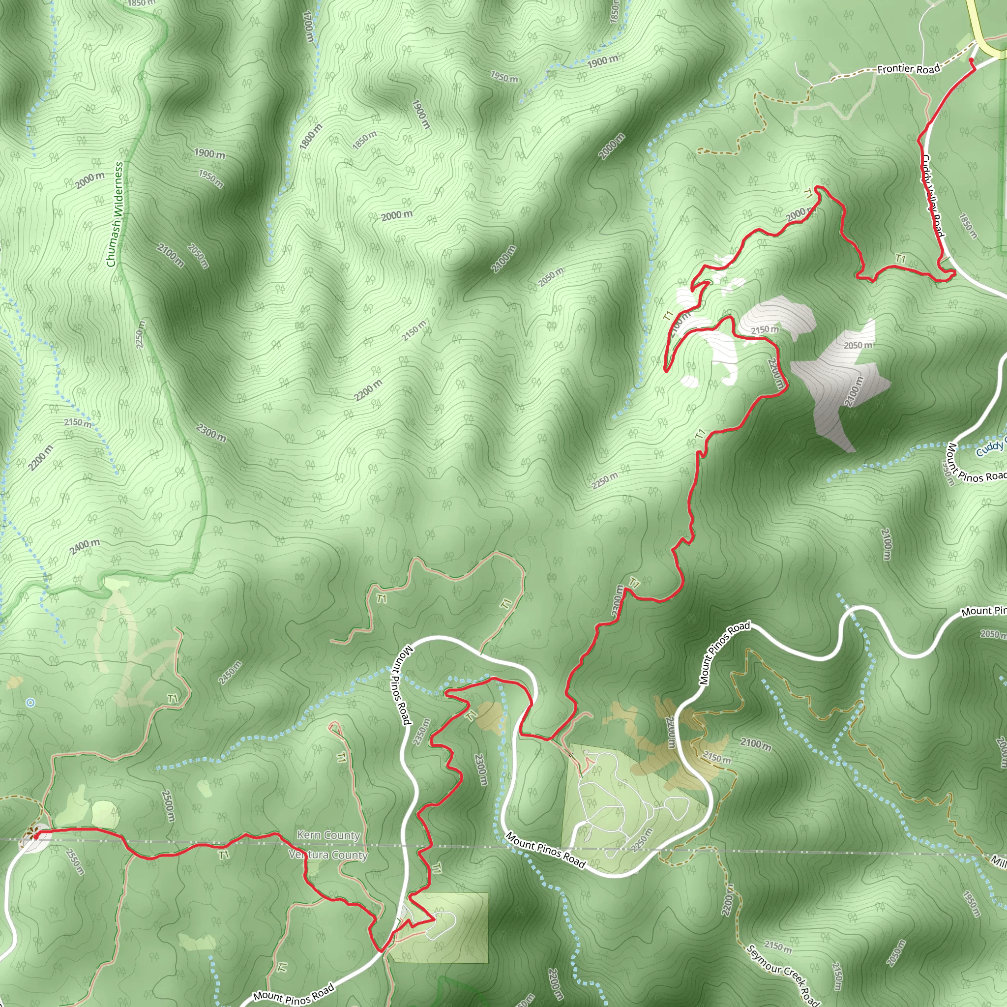 McGill Trail Point to Point mobile static map