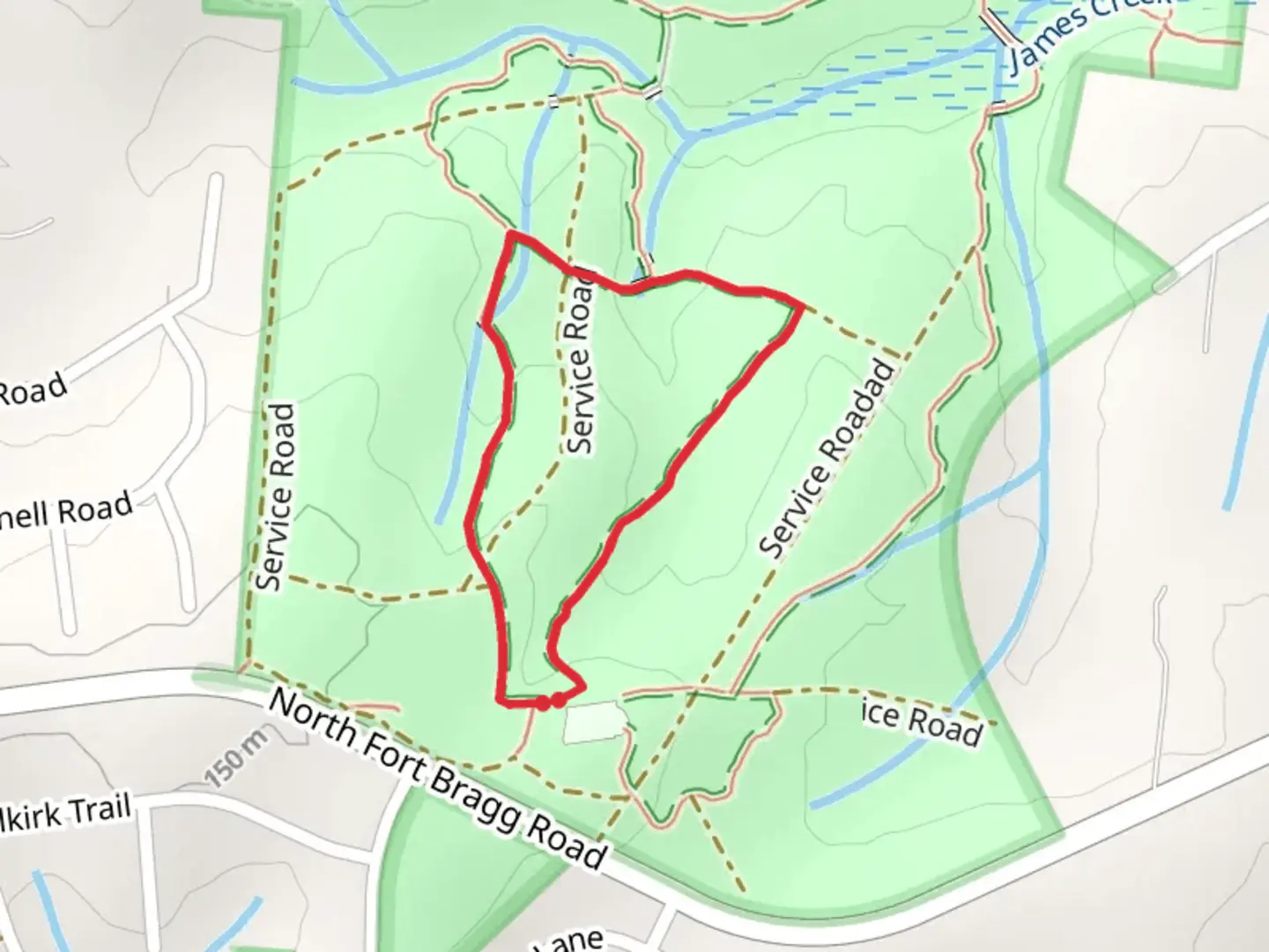 An image depicting the trail Pine Barrens Loop Trail and its surrounding area.