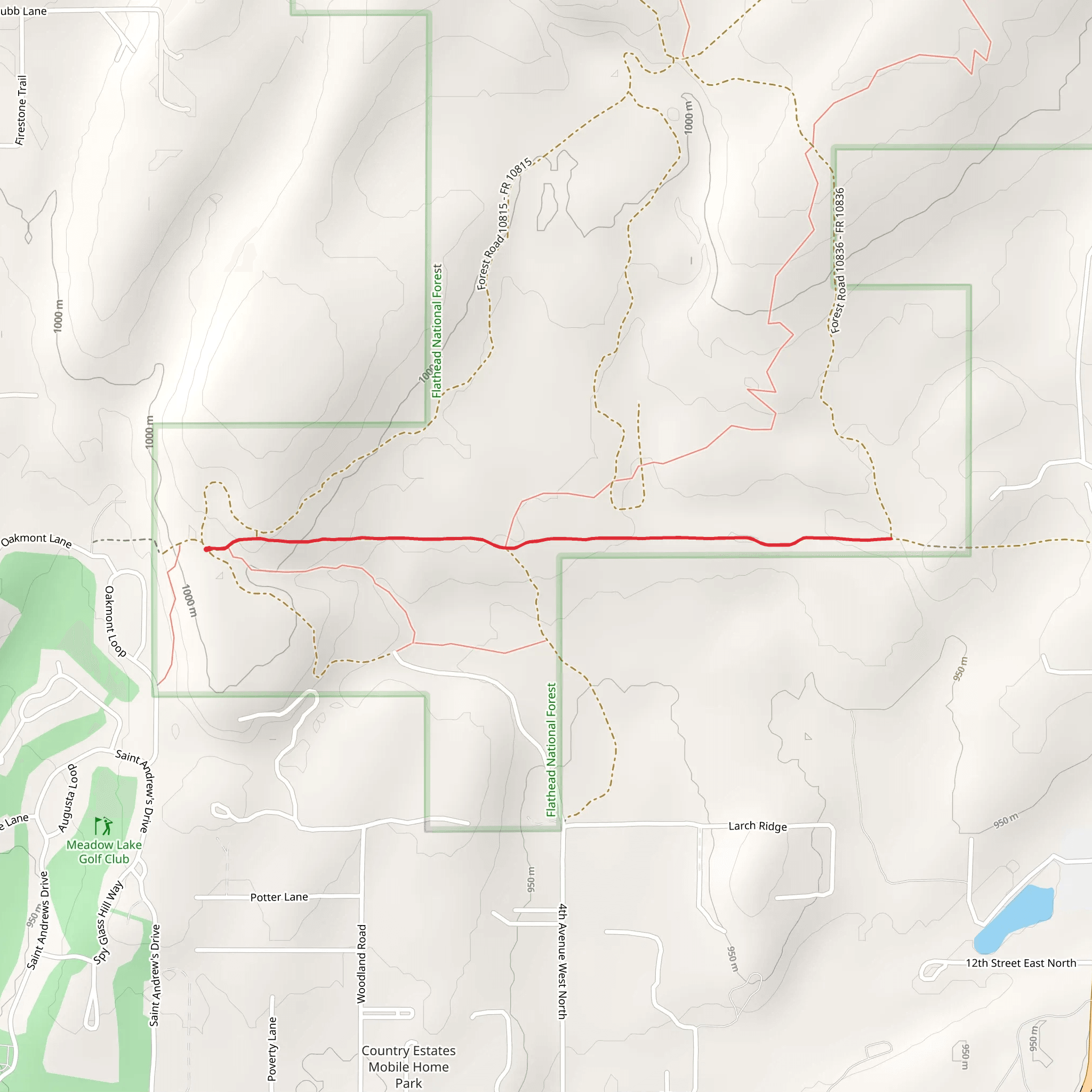 Voltage Trail mobile static map