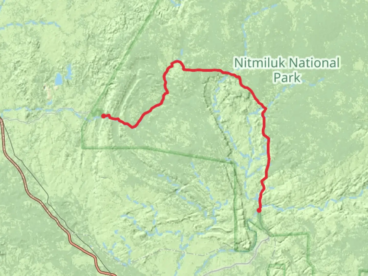 An image depicting the trail Jatbula Trail and its surrounding area.