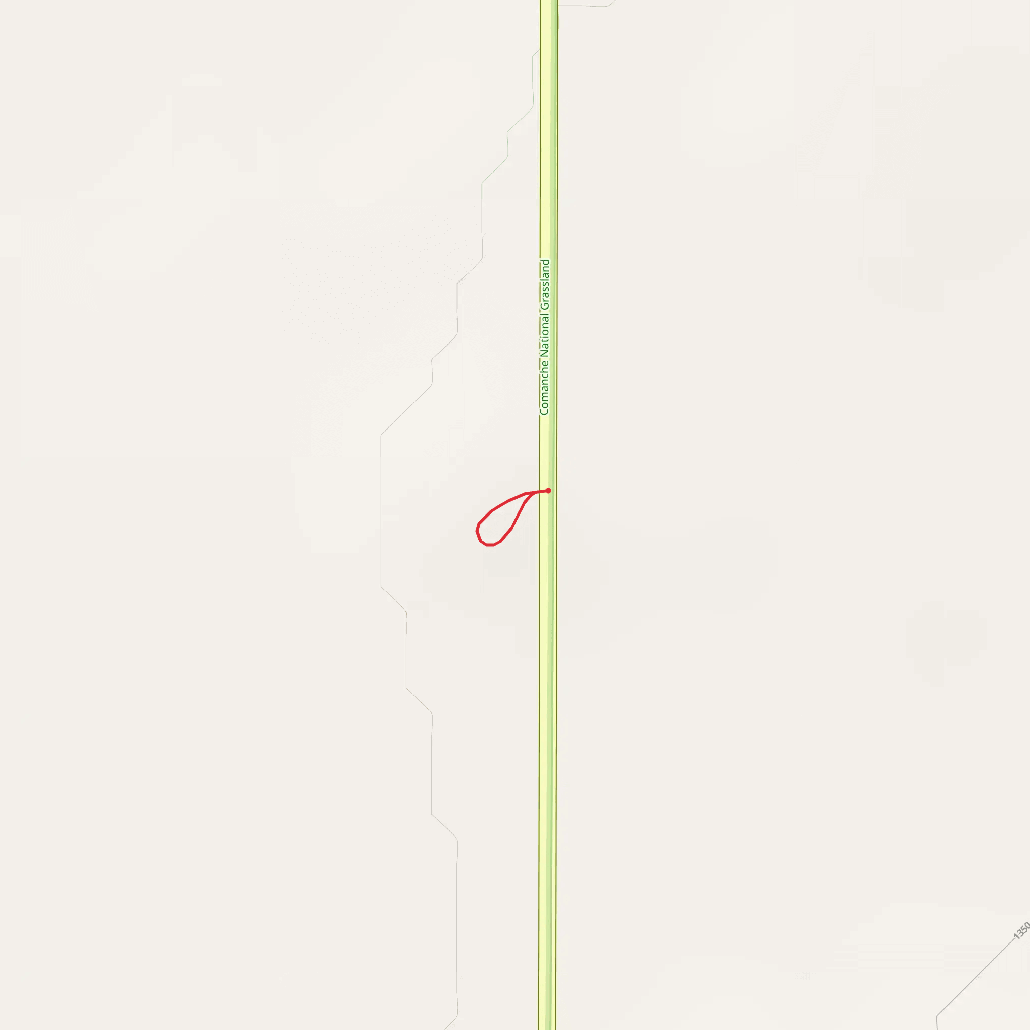 Sierra Vista Interpretive Site Loop mobile static map