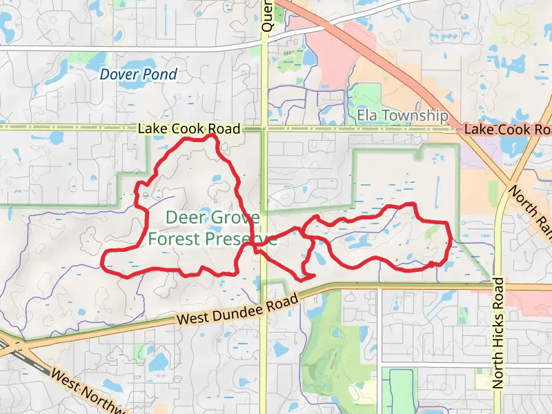 Deer Grove Nature Preserve Loop