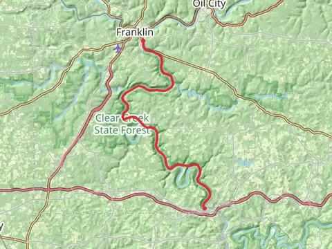 Along Allegheny River via NCT