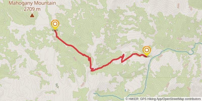 Stewart Creek Loop stage 3 Map