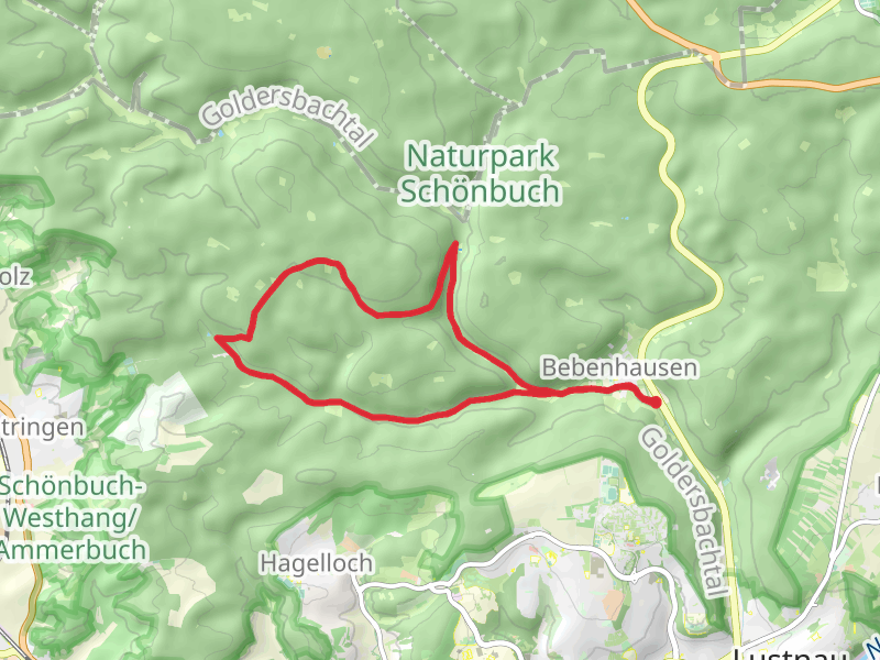 Bannwald Steinriegelhang Loop