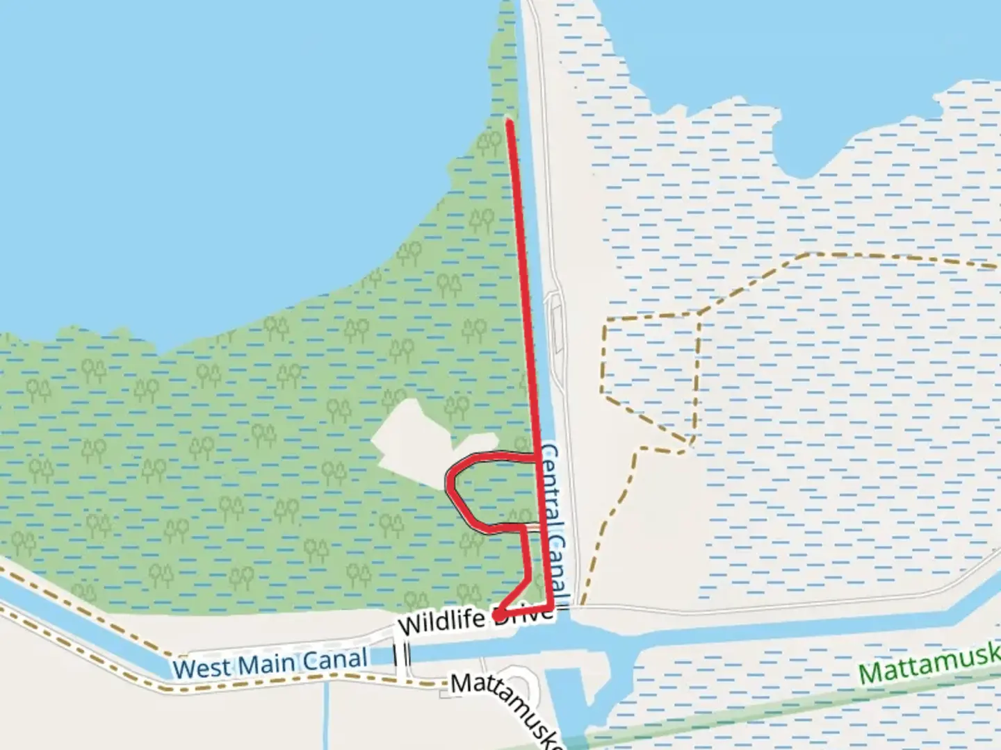 An image depicting the trail New Holland Trail and its surrounding area.