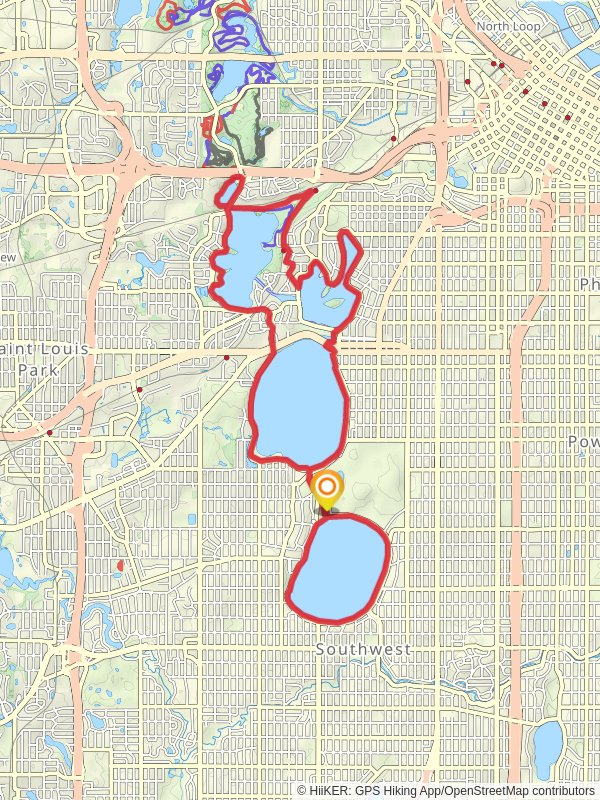 Lake Harriet, Bde Maka Ska and Cedar Lake Loop