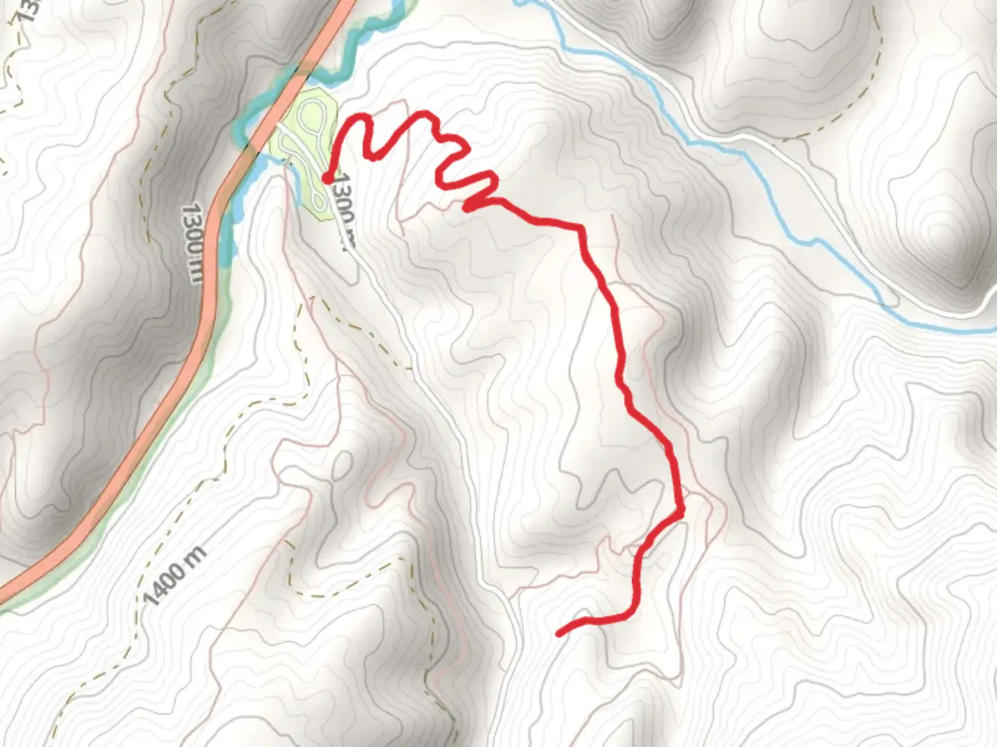 An image depicting the trail Lee Creek Interpretive Trail and its surrounding area.