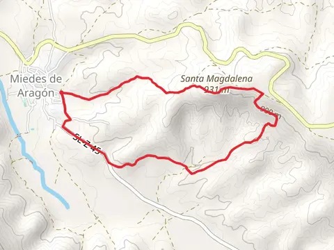 Miedes de Aragon - Cerro Magdalena SL Z 45