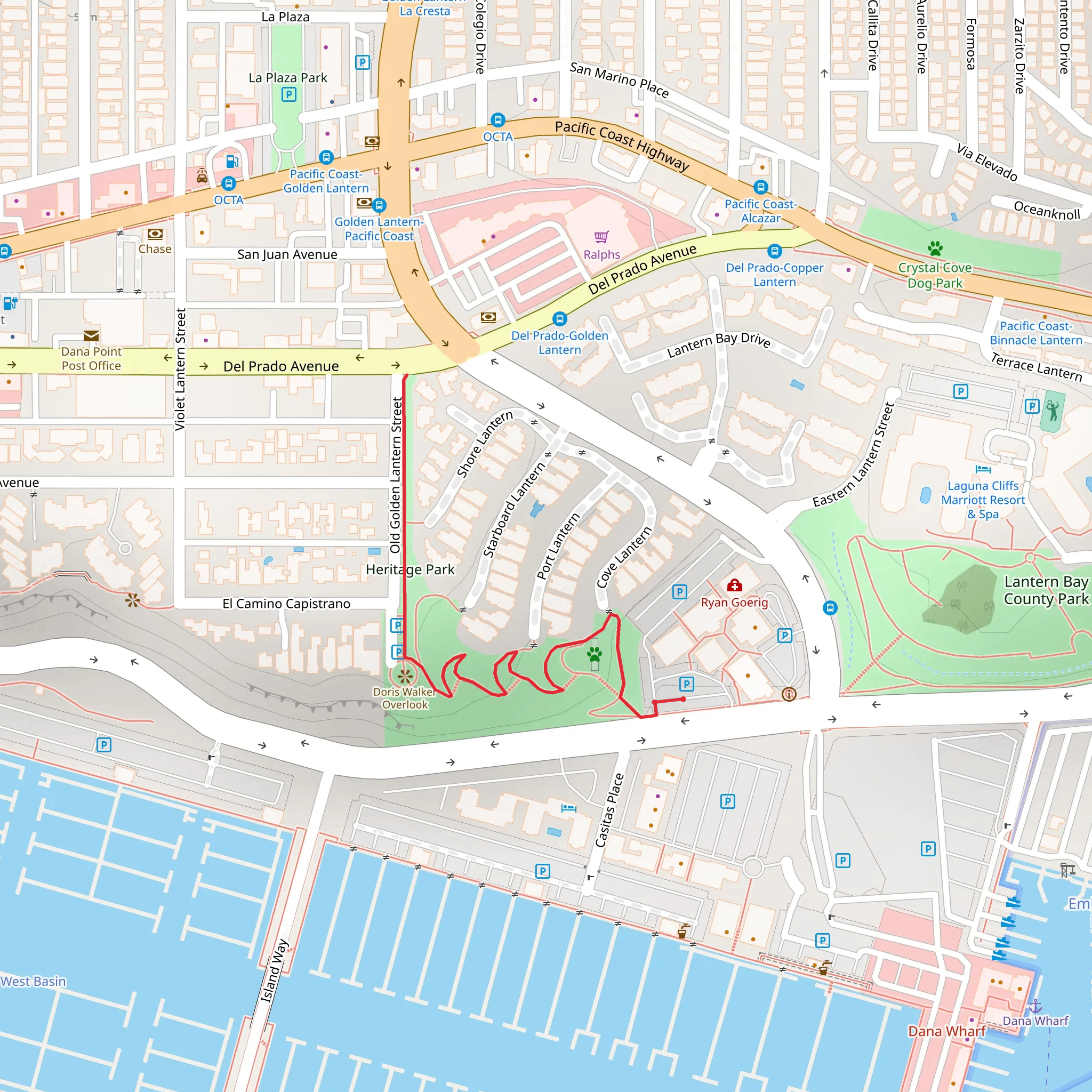 Heritage Park mobile static map