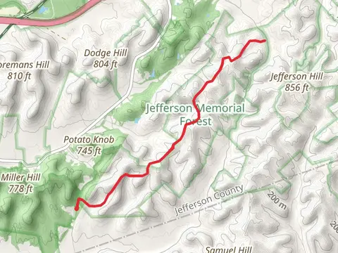 Siltstone Trail from Scotts Gap Road