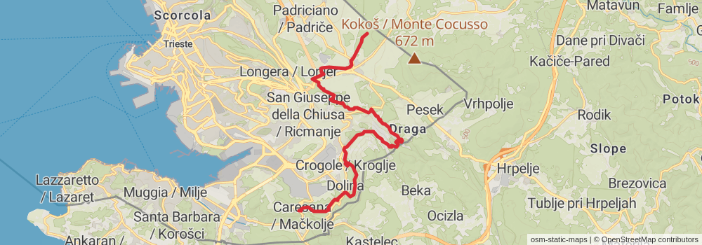 Sentiero Italia - Alps Section stage 2 Map