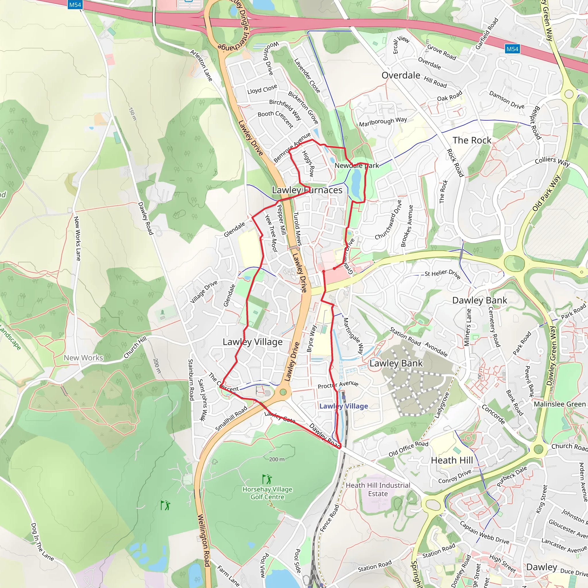 Lawley mobile static map