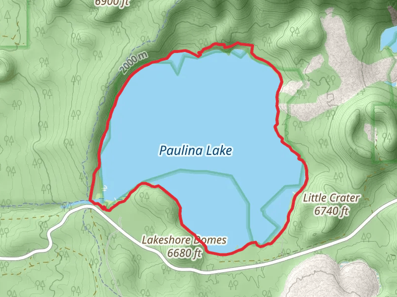 Paulina Lake Loop