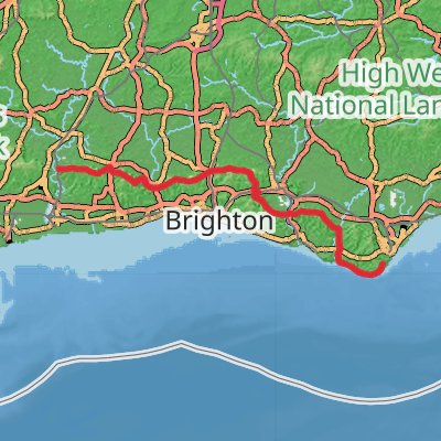 South Downs Way 8-Day Gentle Tour (Hillwalk Tours) mobile static map